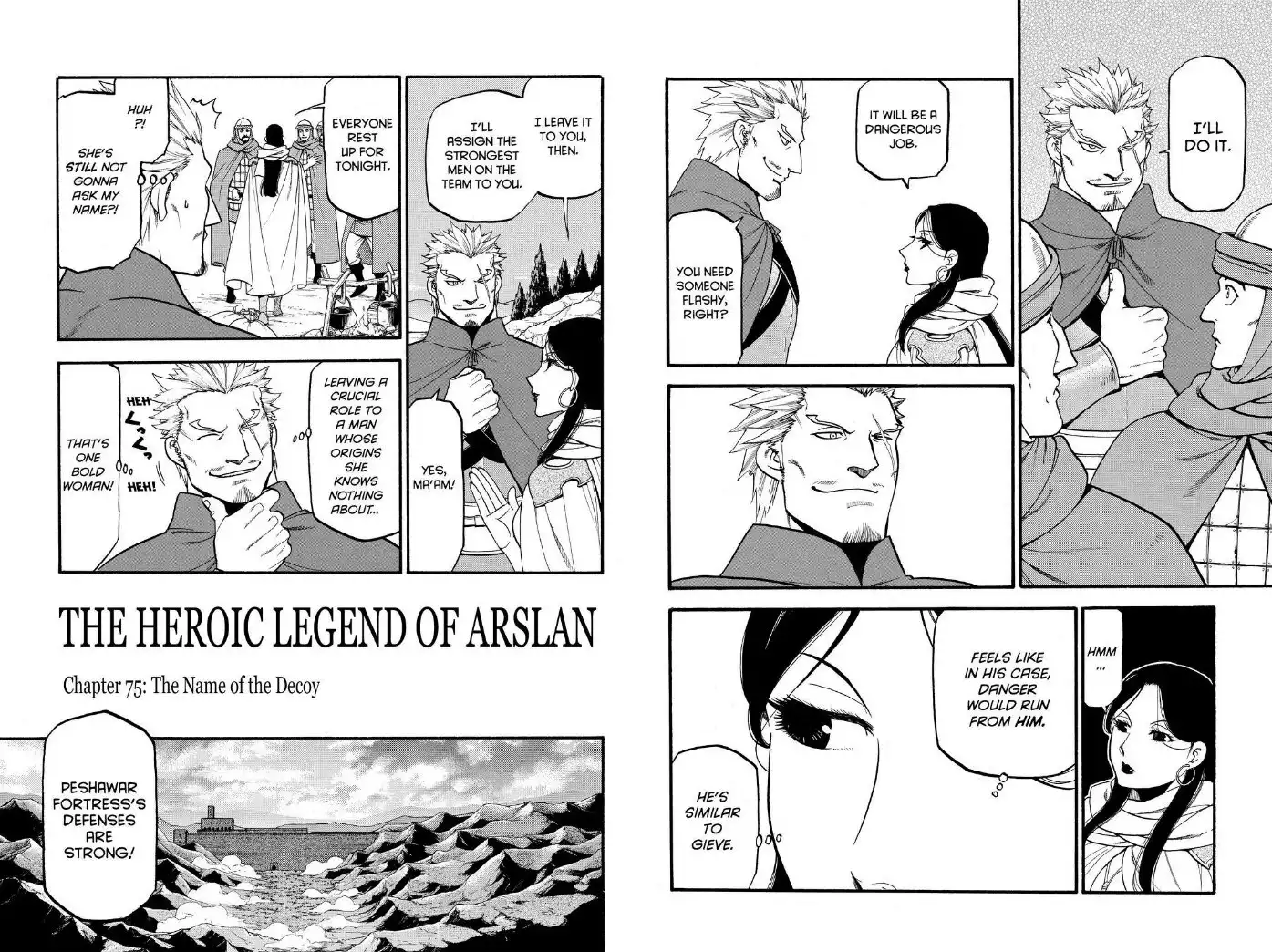 Arslan Senki (ARAKAWA Hiromu) Chapter 75