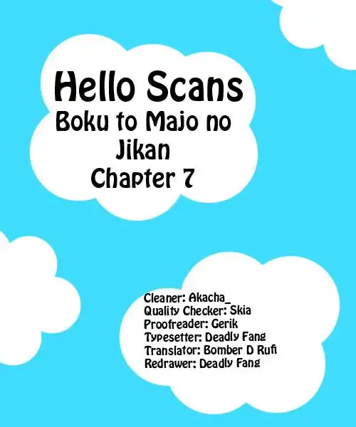 Boku to Majo no Jikan Chapter 7