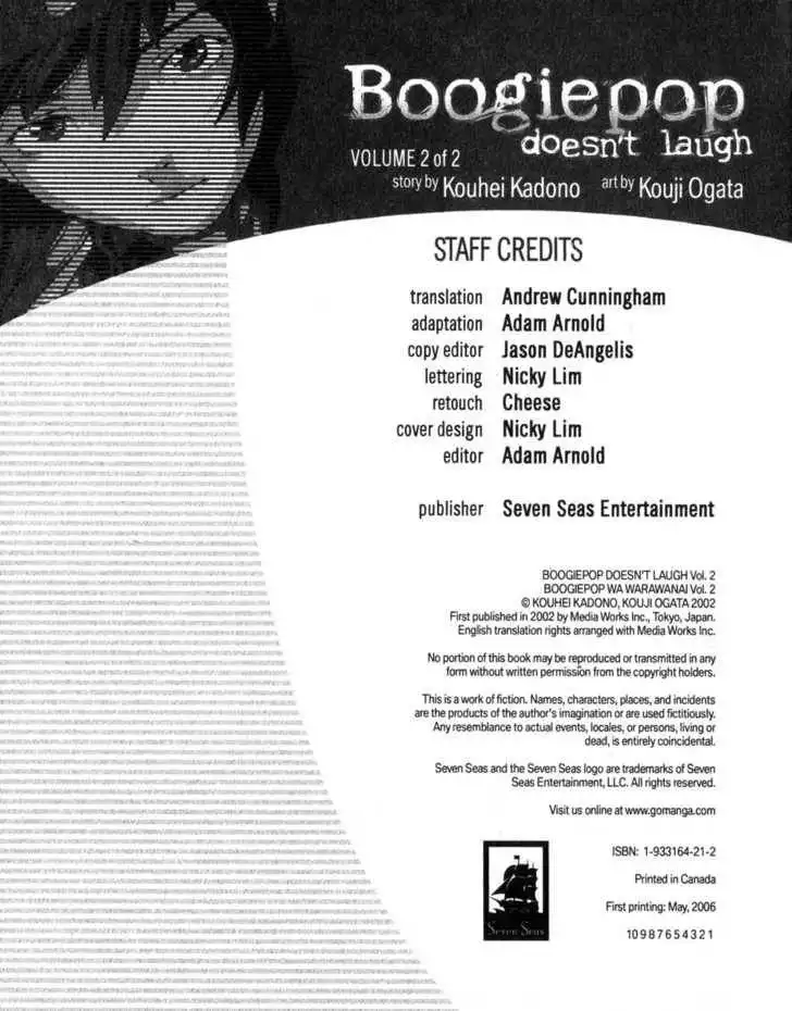 Boogiepop Doesn't Laugh Chapter 22