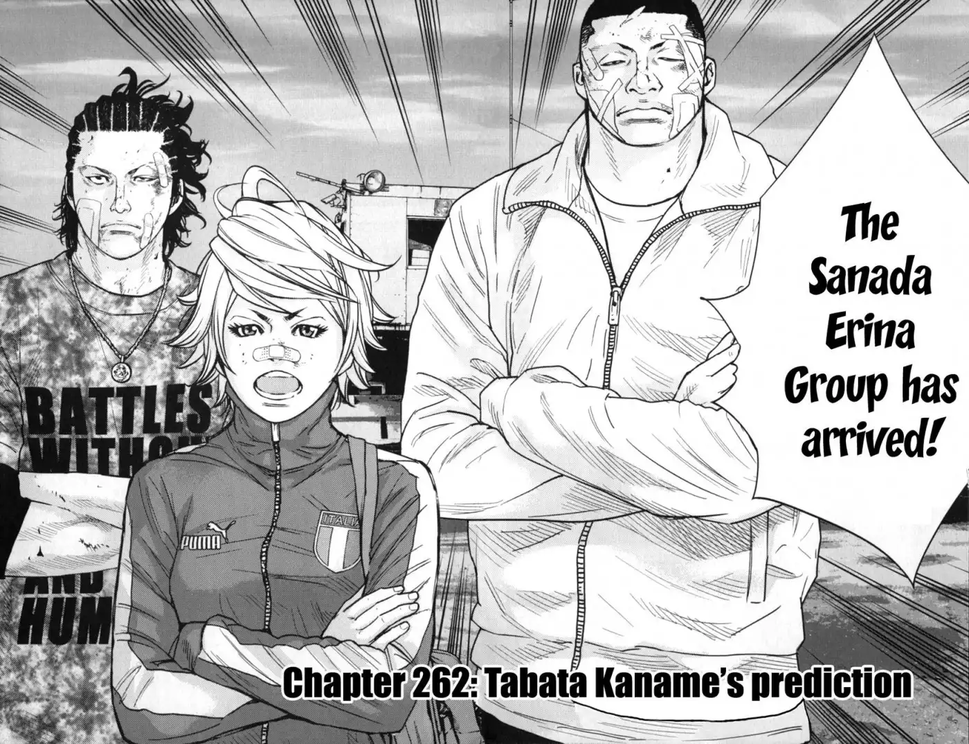 Clover (TETSUHIRO Hirakawa) Chapter 262