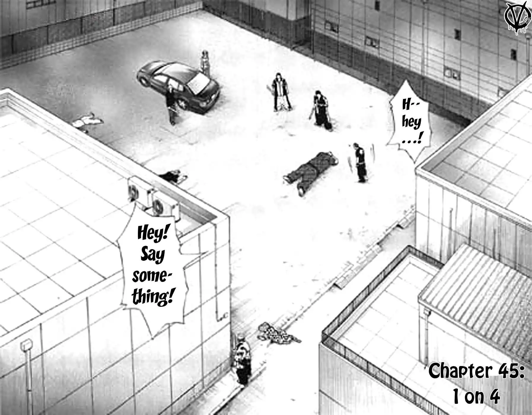 Clover (TETSUHIRO Hirakawa) Chapter 45