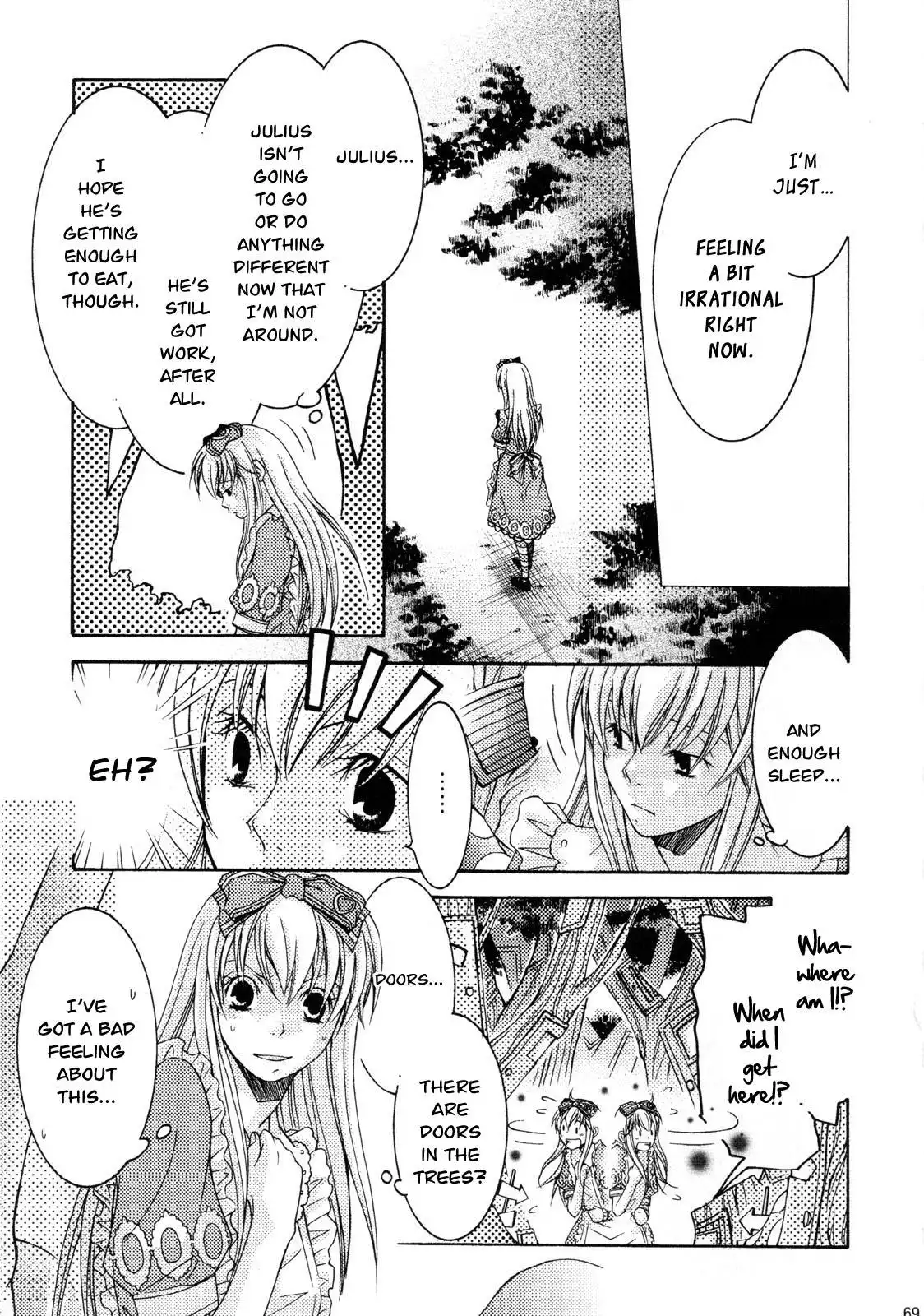 Clover no Kuni no Alice - Kuroi Tokage to Nigai Aji Chapter 2