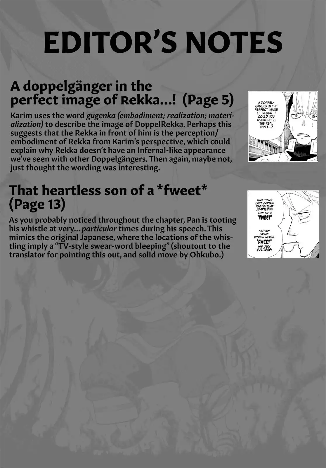 Fire Brigade of Flames Chapter 257