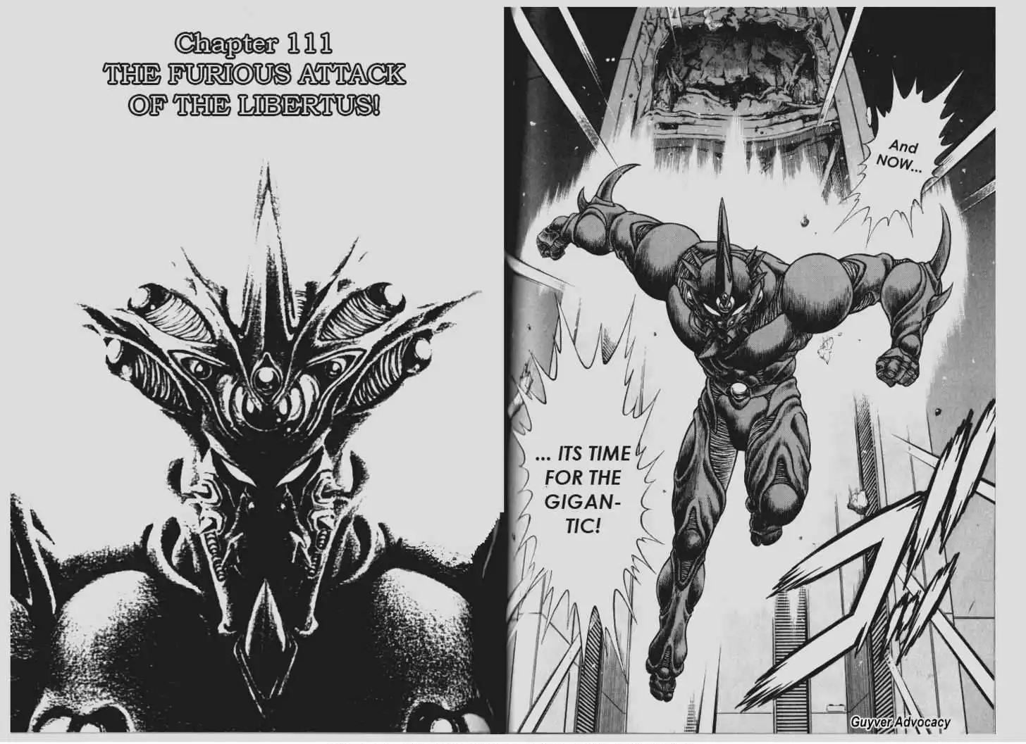 Guyver Chapter 111