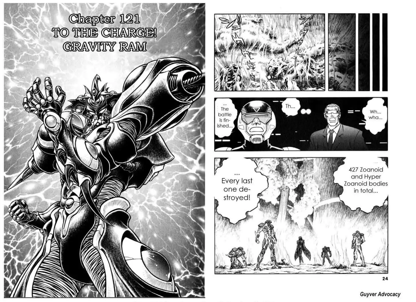 Guyver Chapter 121