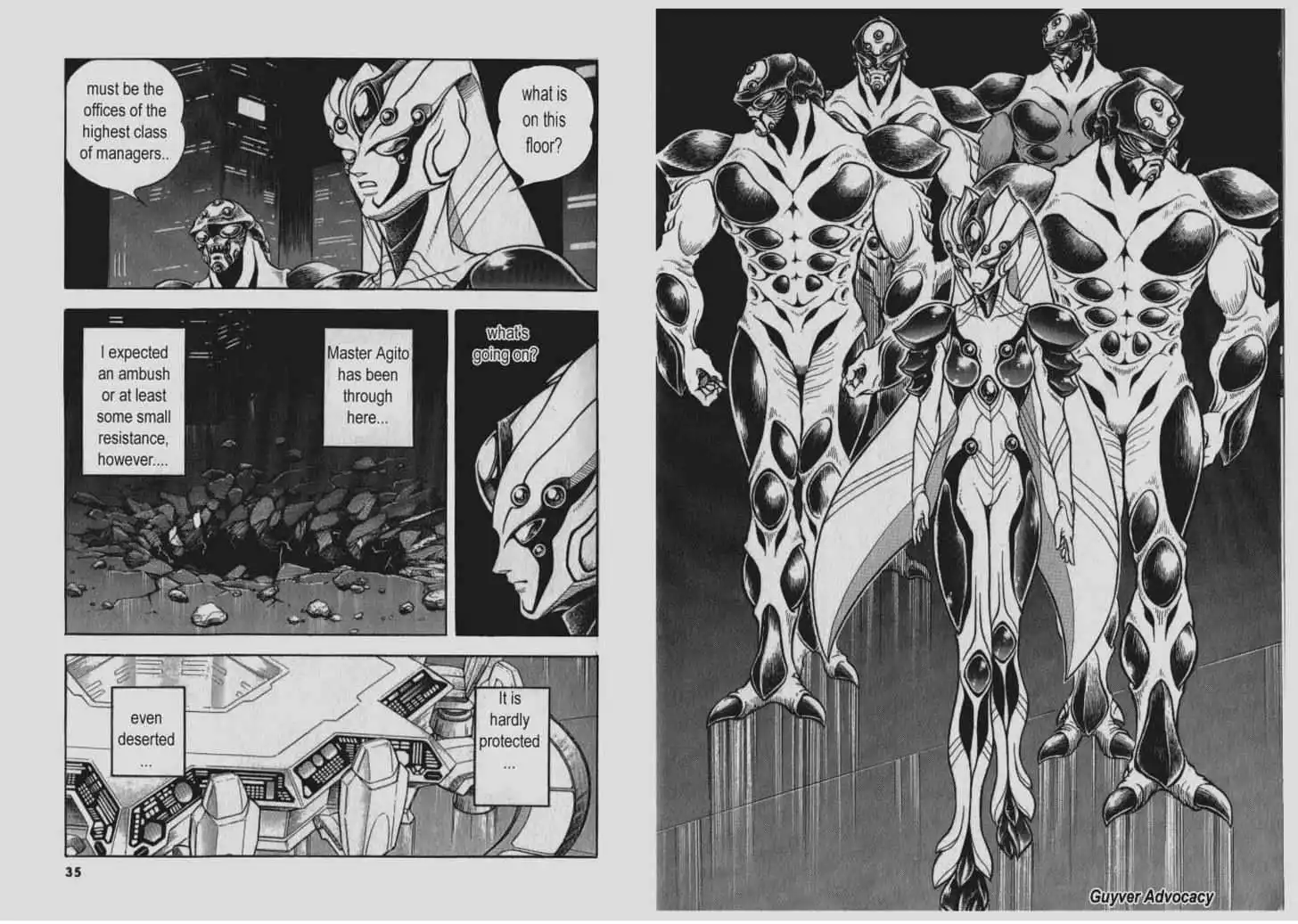 Guyver Chapter 135