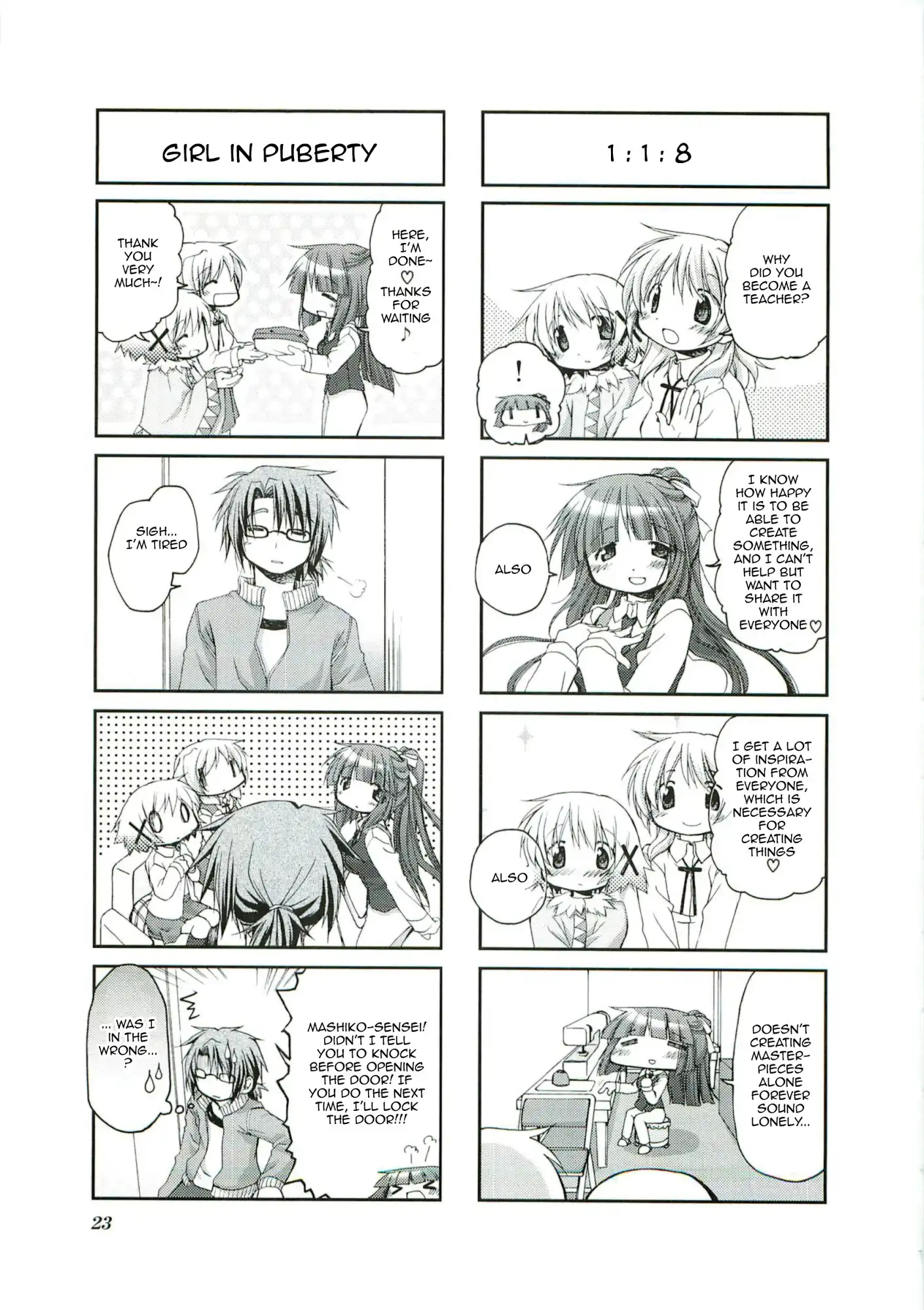 Hidamari Sketch Chapter 44