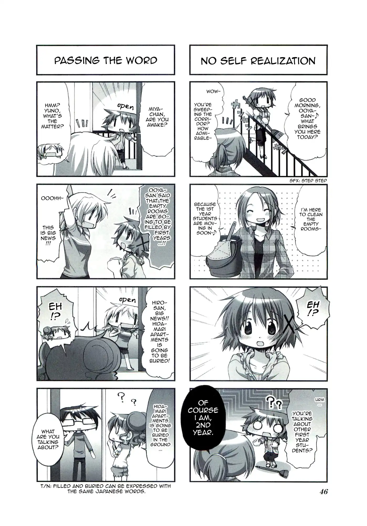 Hidamari Sketch Chapter 47