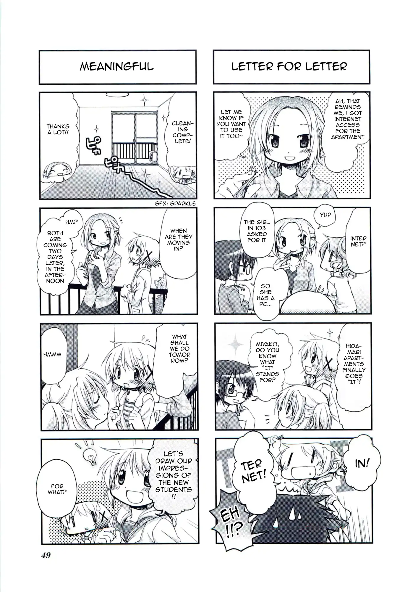 Hidamari Sketch Chapter 47