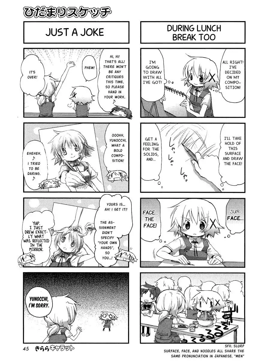 Hidamari Sketch Chapter 83