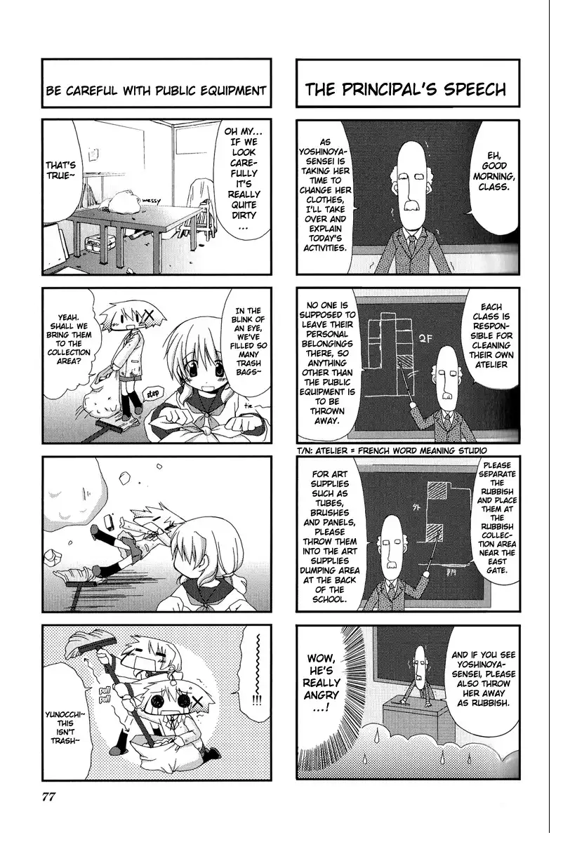 Hidamari Sketch Chapter 9