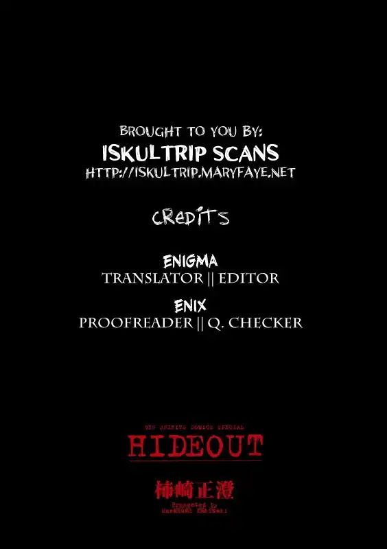 Hideout Chapter 1