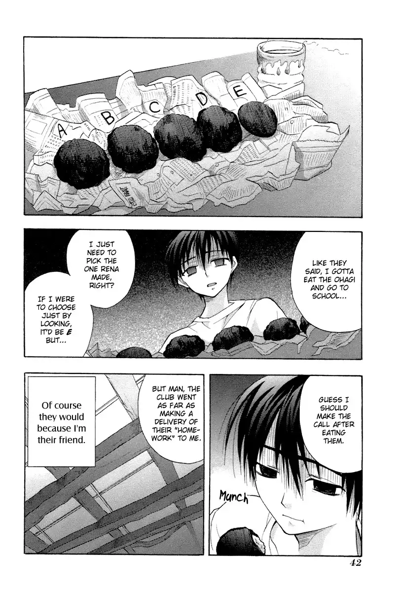 Higurashi no Naku Koro ni - Onikakushi Chapter 4