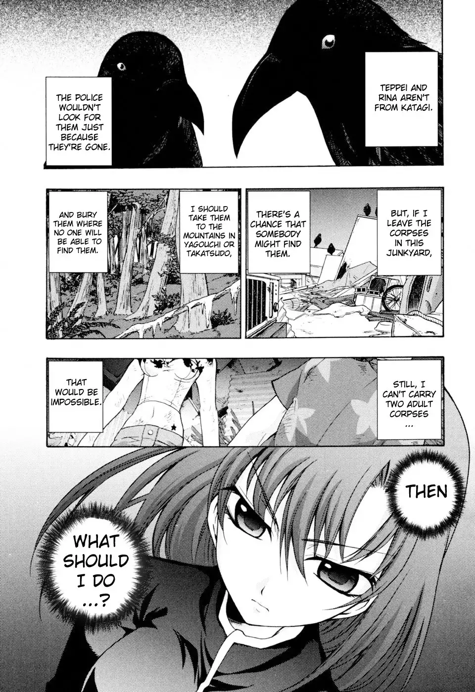 Higurashi no Naku Koro ni Kai - Tsumihoroboshihen Chapter 4