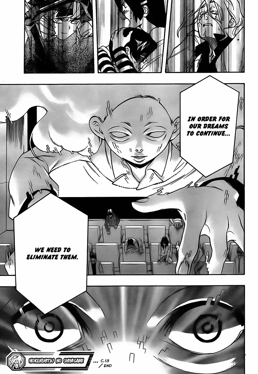 Hokenshitsu no Shinigami Chapter 13