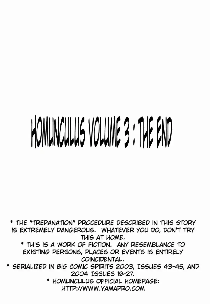 Homunculus Chapter 3