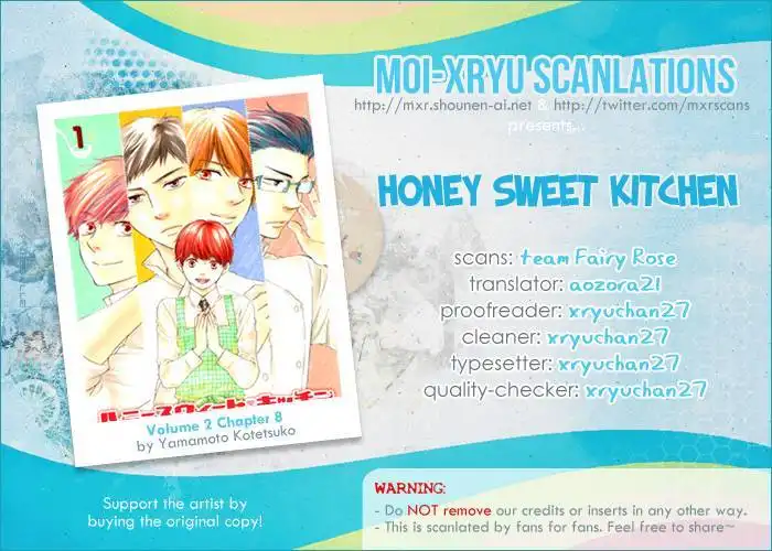 Honey Sweet Kitchen Chapter 8