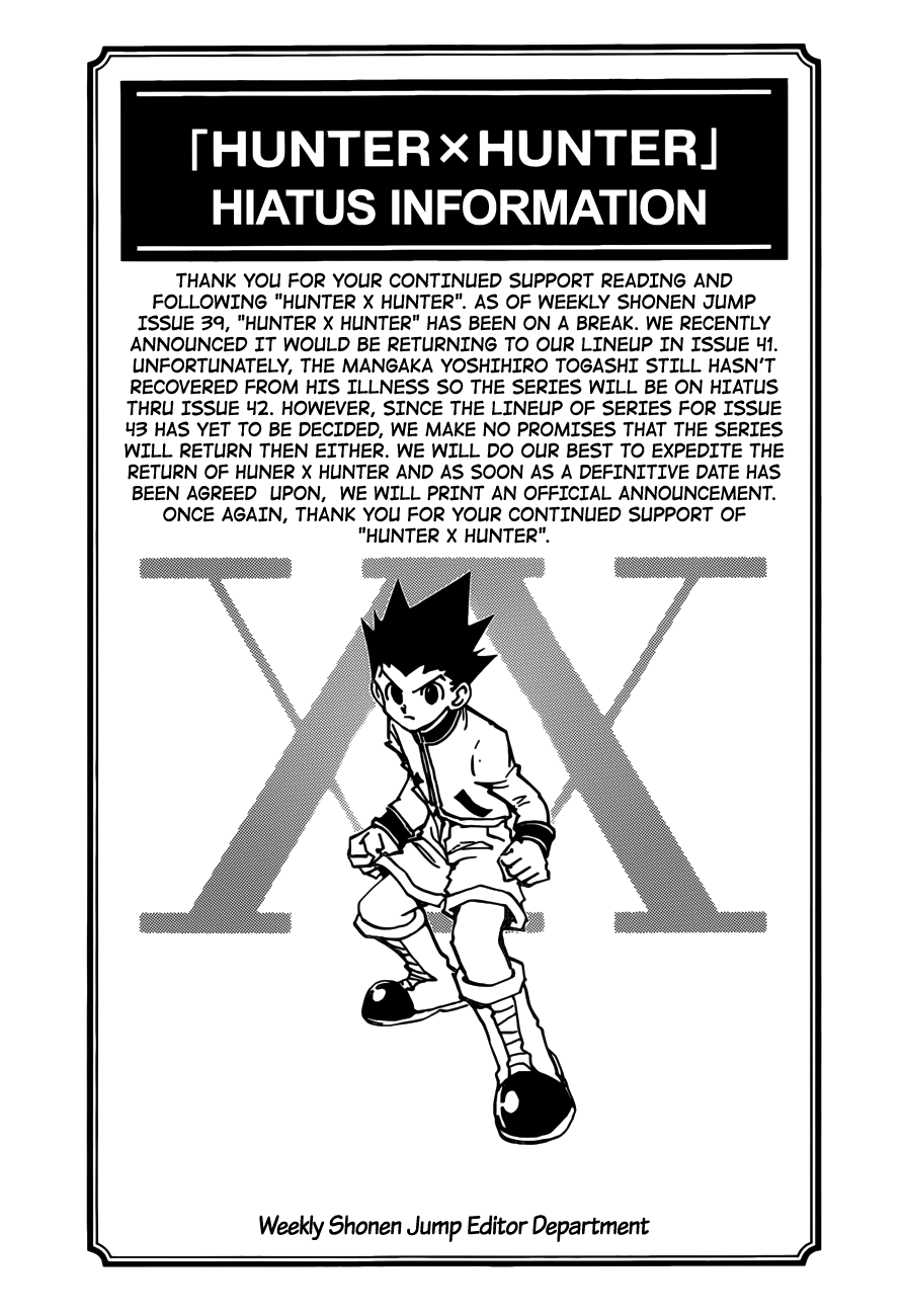 Hunter x Hunter Chapter 0