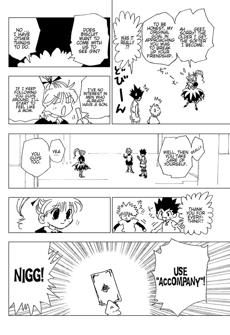 Hunter x Hunter Chapter 185