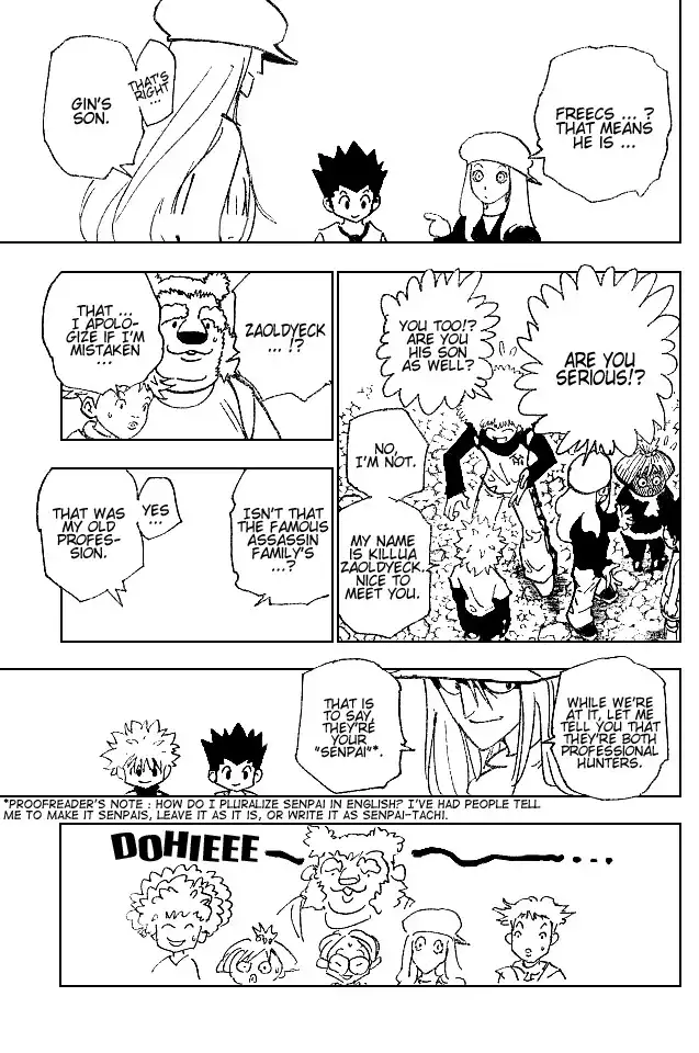 Hunter x Hunter Chapter 186