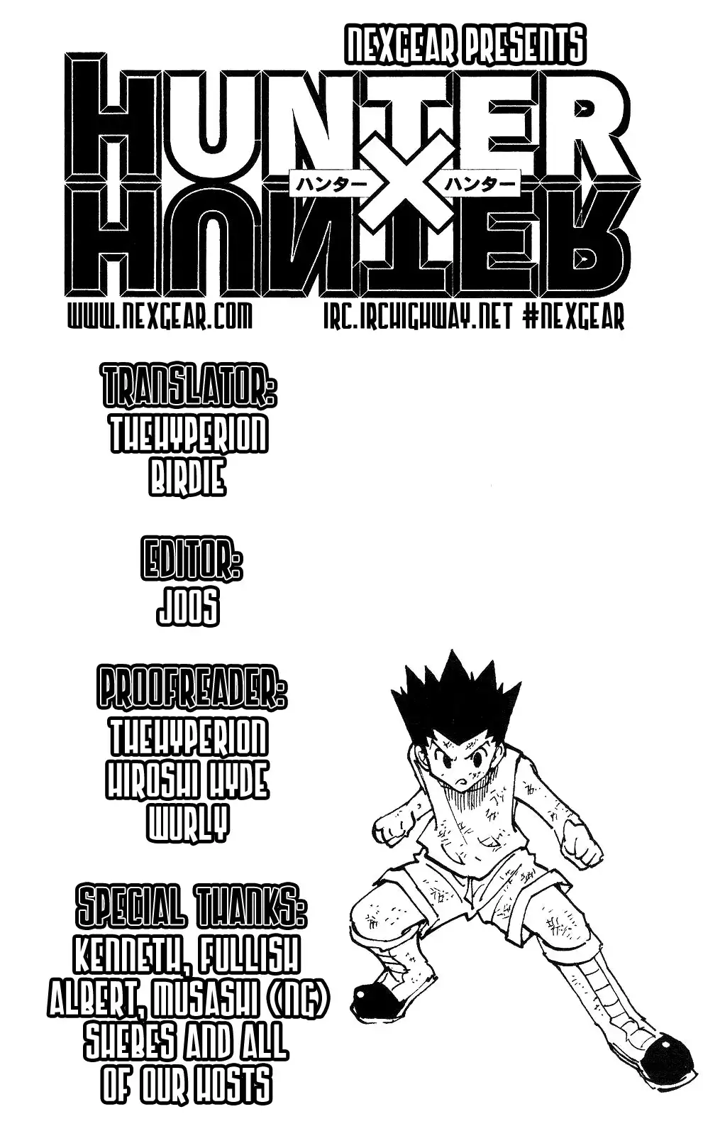 Hunter x Hunter Chapter 209