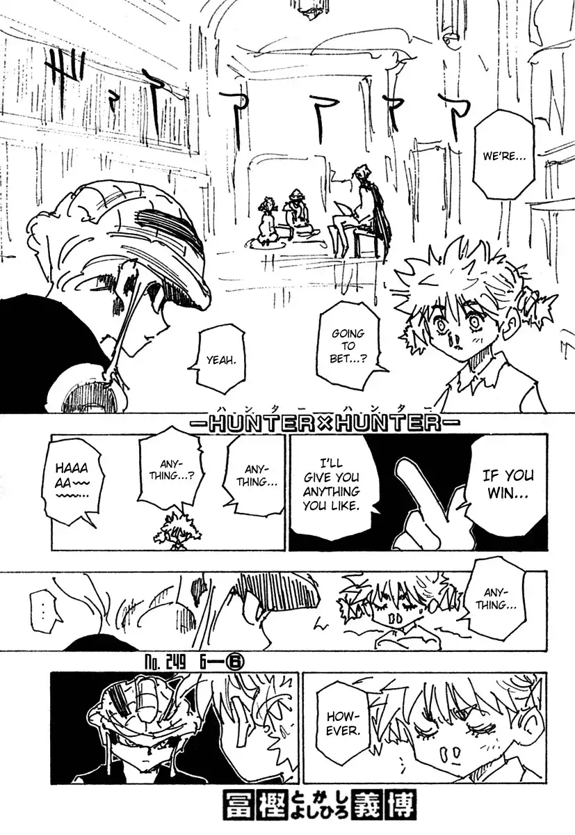 Hunter x Hunter Chapter 249