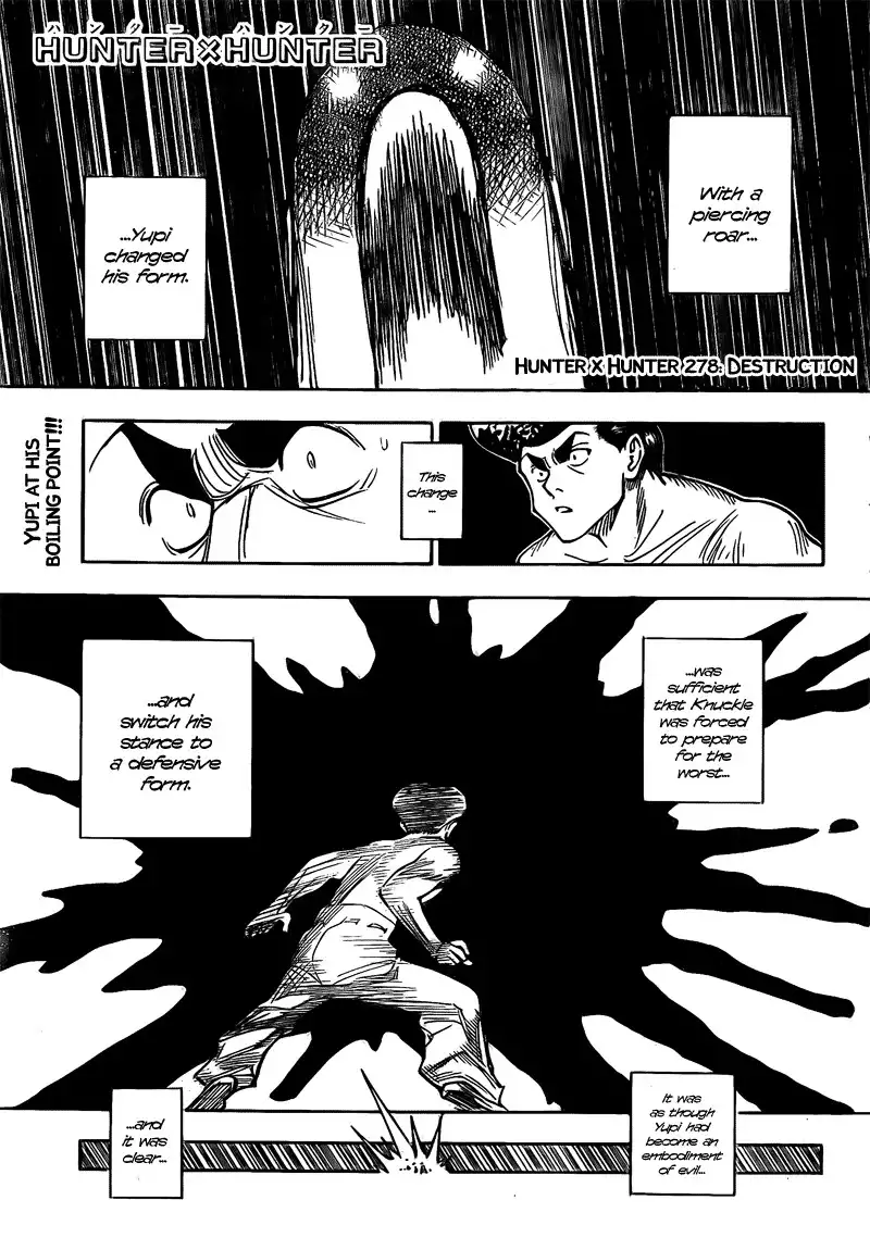 Hunter x Hunter Chapter 278