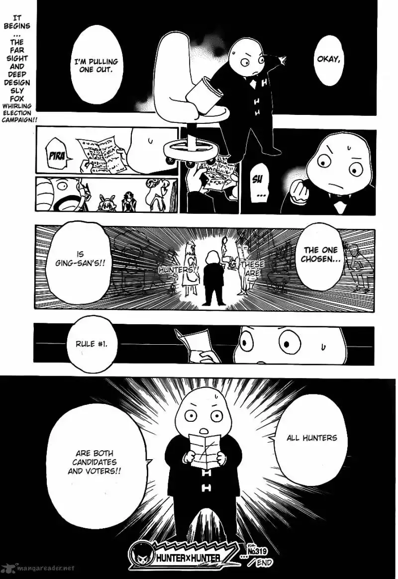 Hunter x Hunter Chapter 319