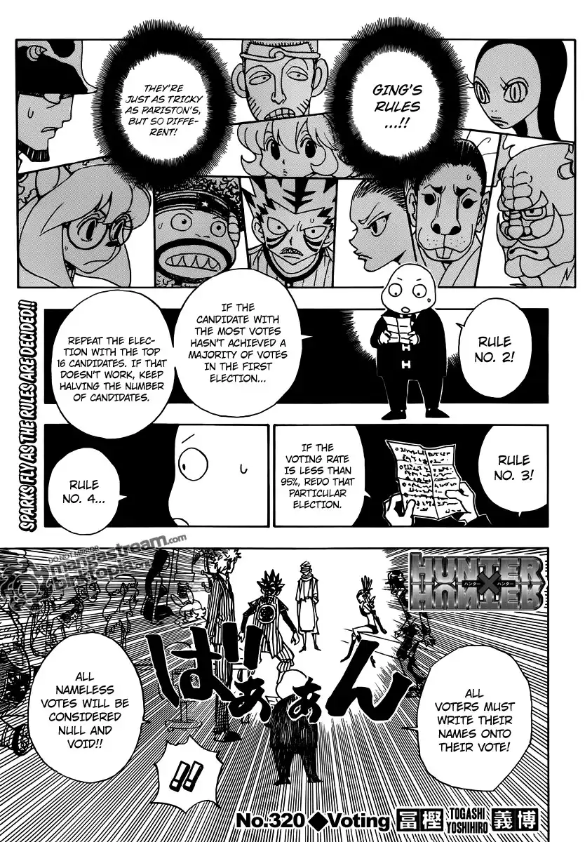 Hunter x Hunter Chapter 320