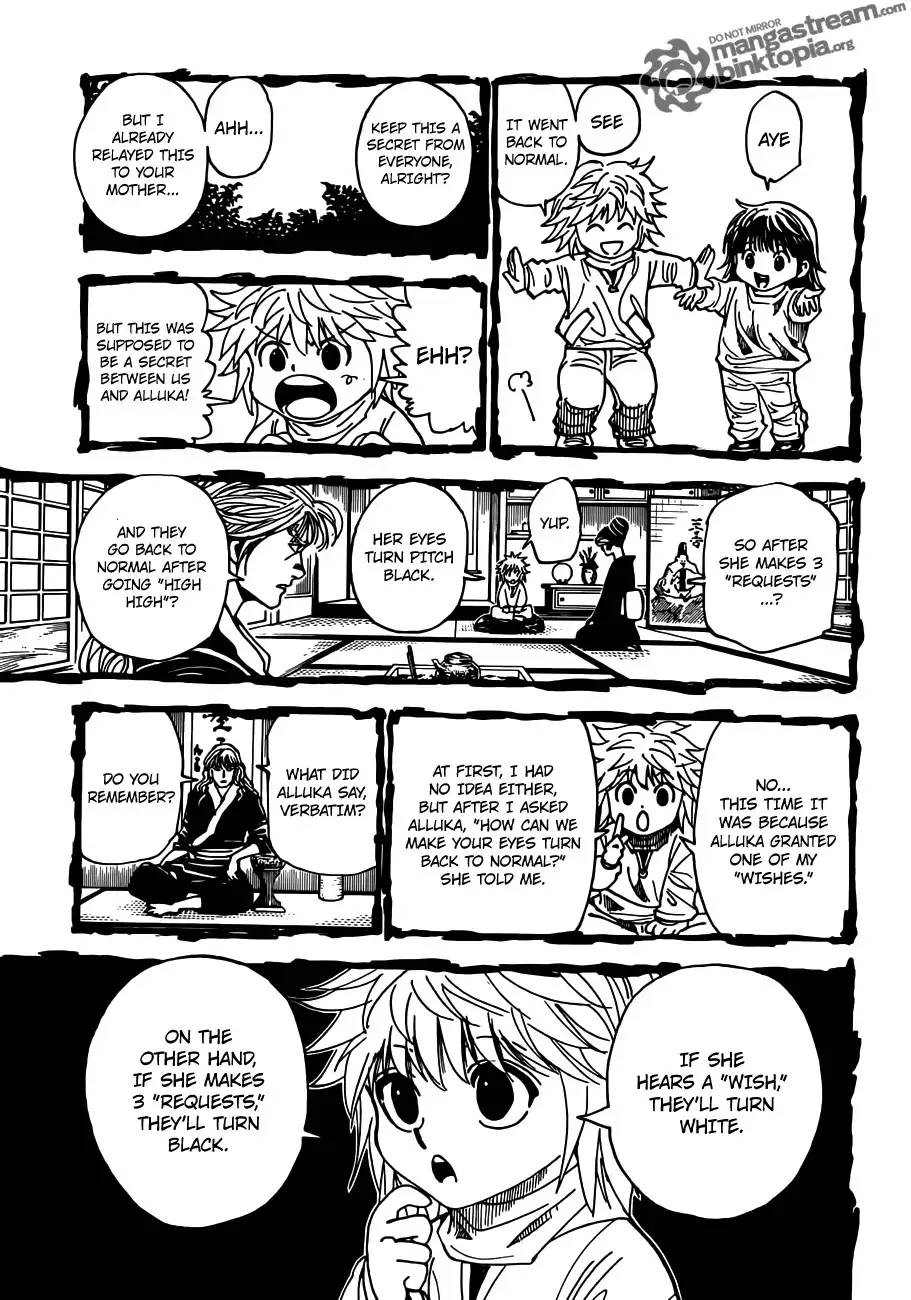 Hunter x Hunter Chapter 322