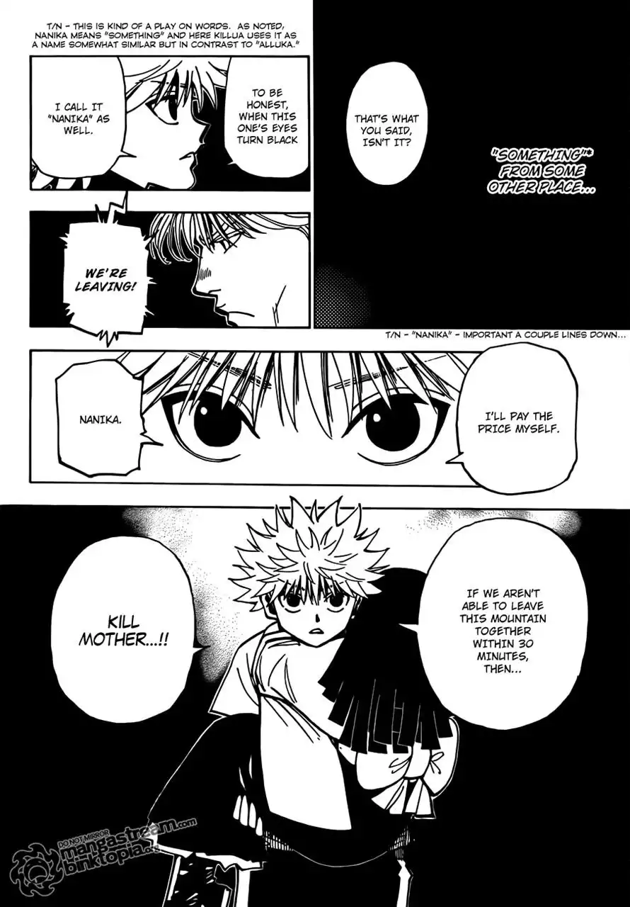 Hunter x Hunter Chapter 324