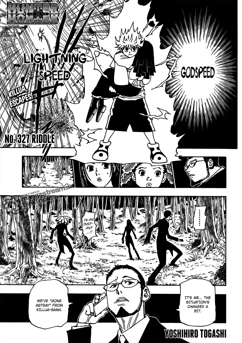 Hunter x Hunter Chapter 327