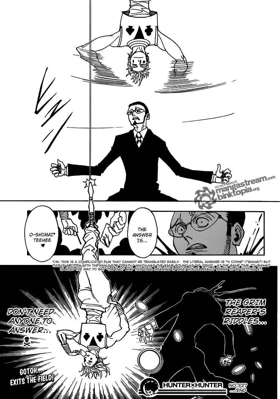 Hunter x Hunter Chapter 327