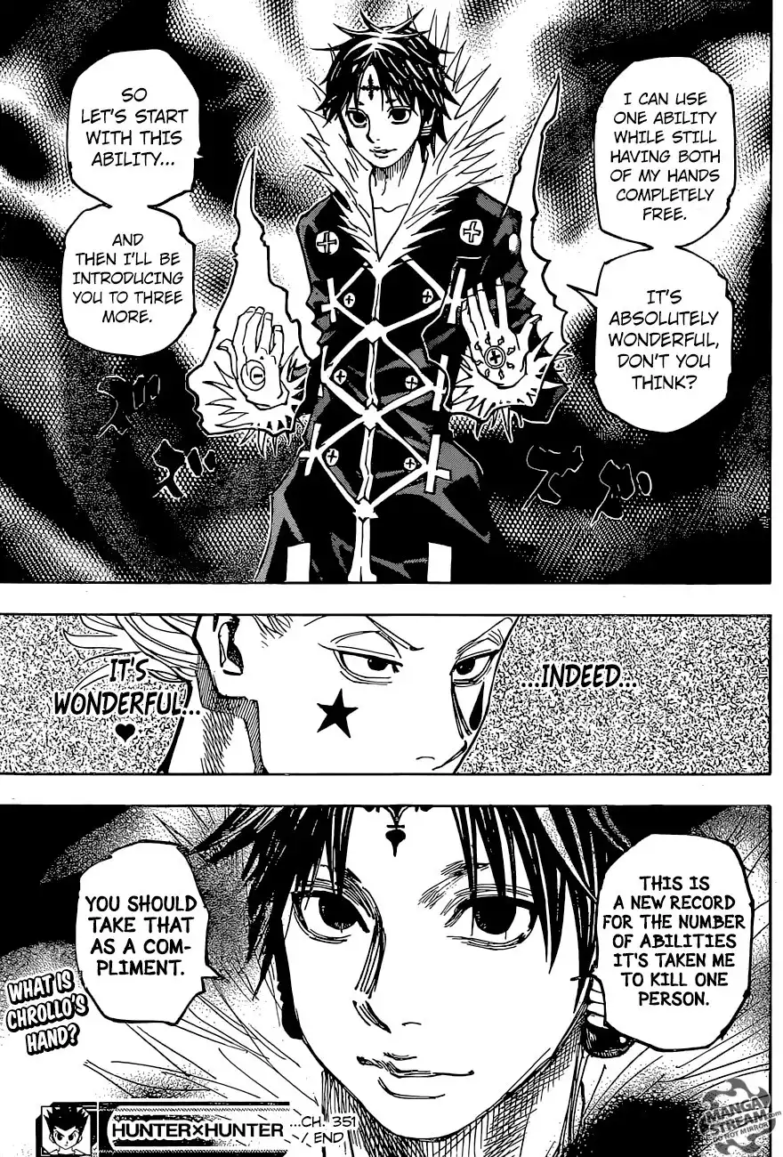 Hunter x Hunter Chapter 351