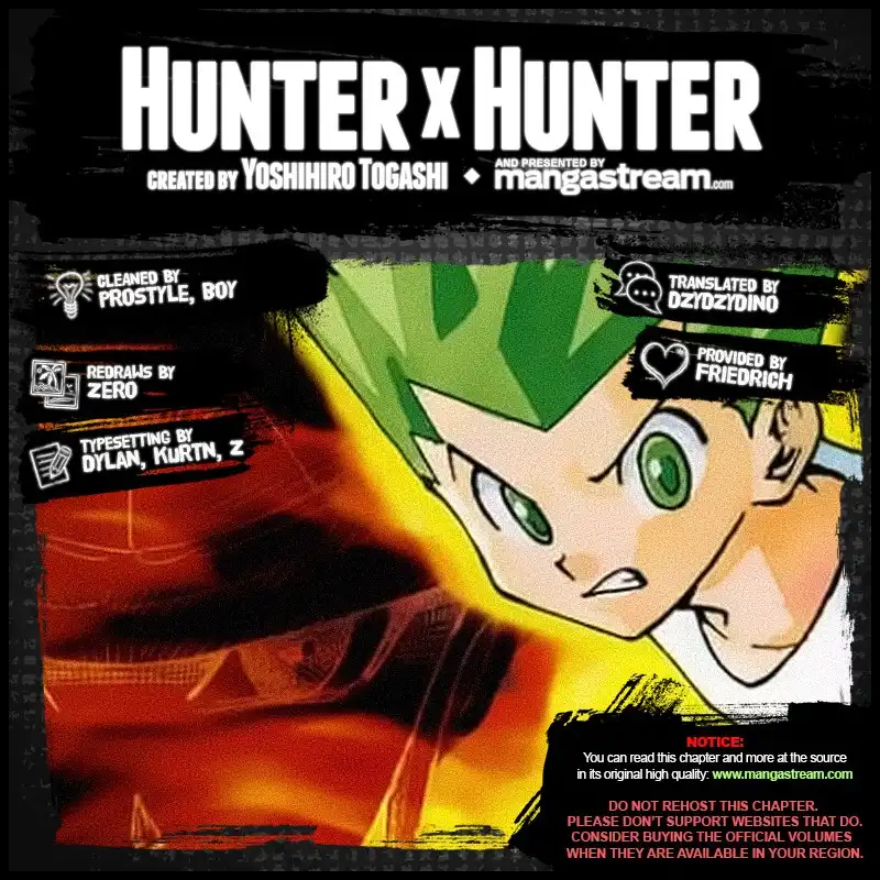 Hunter x Hunter Chapter 357