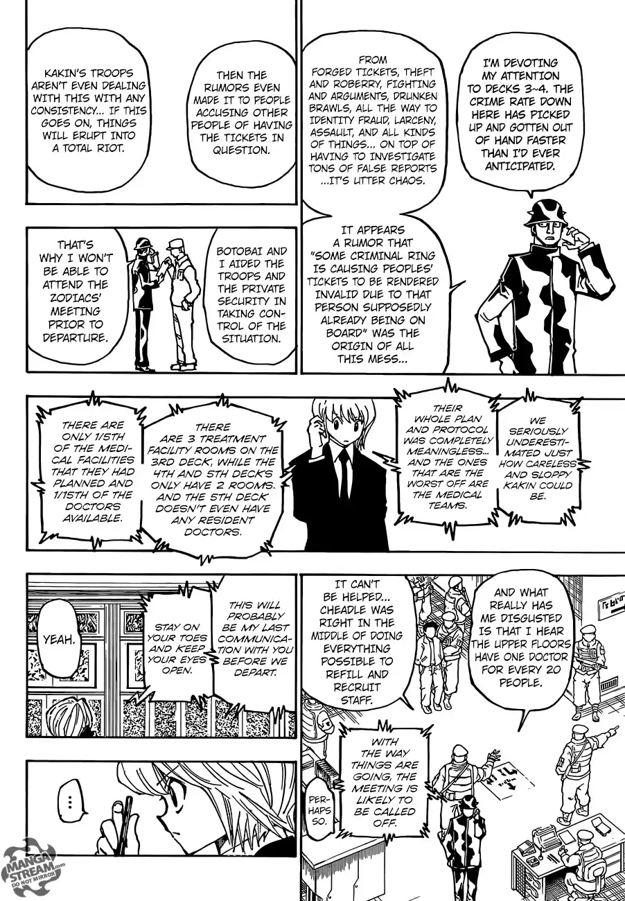 Hunter x Hunter Chapter 358