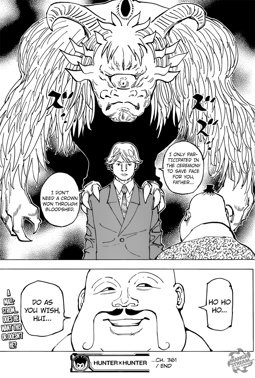 Hunter x Hunter Chapter 361