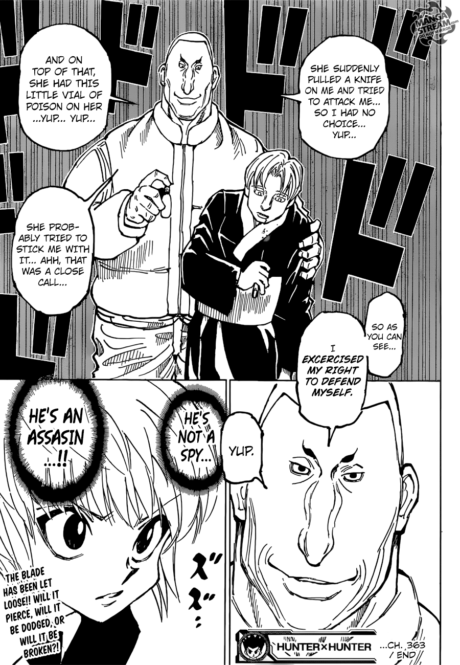 Hunter x Hunter Chapter 363