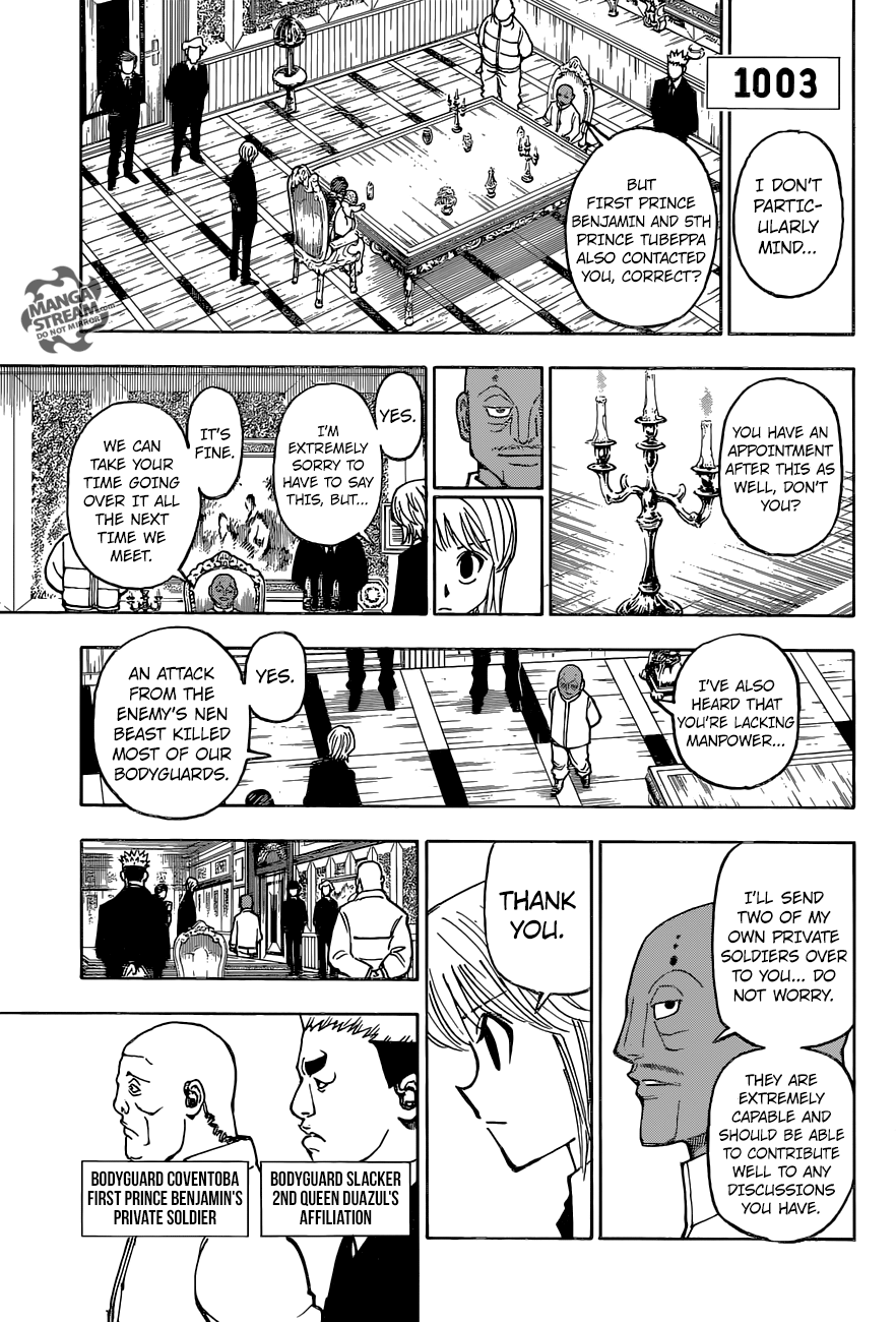 Hunter x Hunter Chapter 366