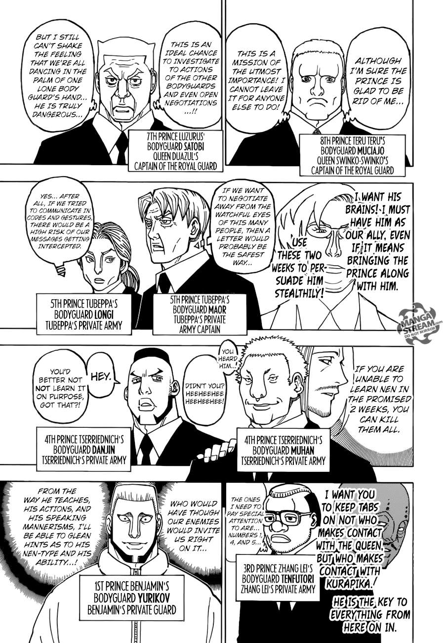 Hunter x Hunter Chapter 369