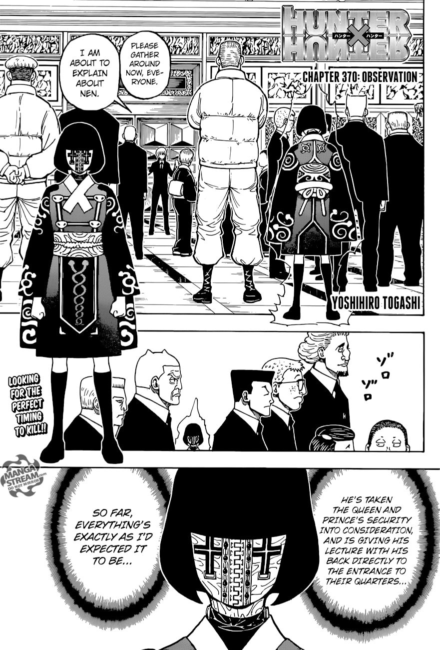 Hunter x Hunter Chapter 370