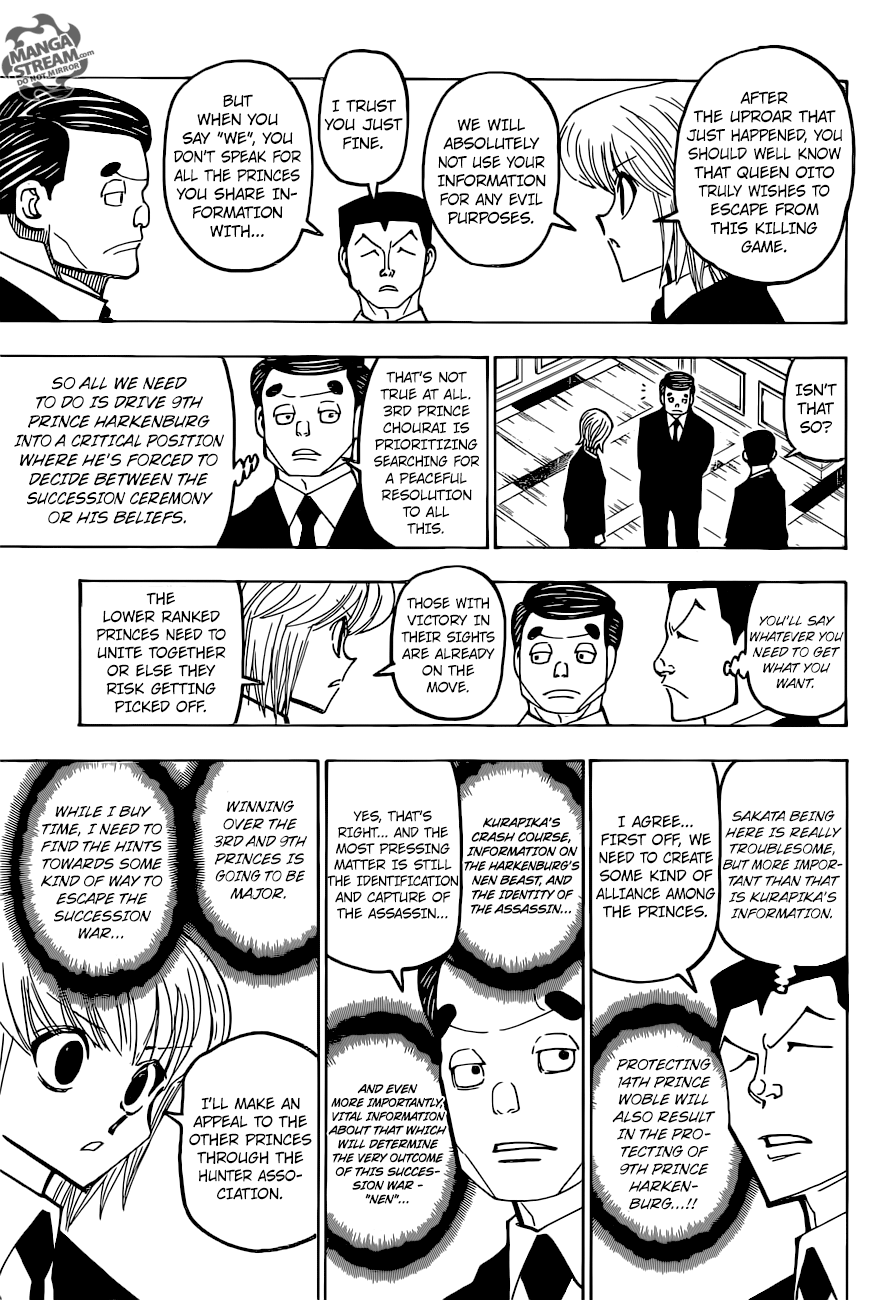 Hunter x Hunter Chapter 372