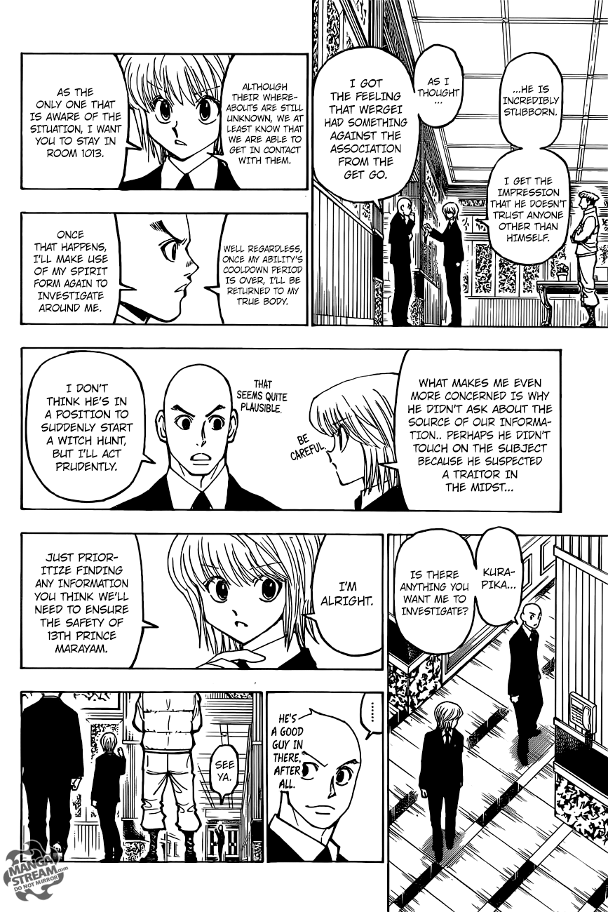 Hunter x Hunter Chapter 374