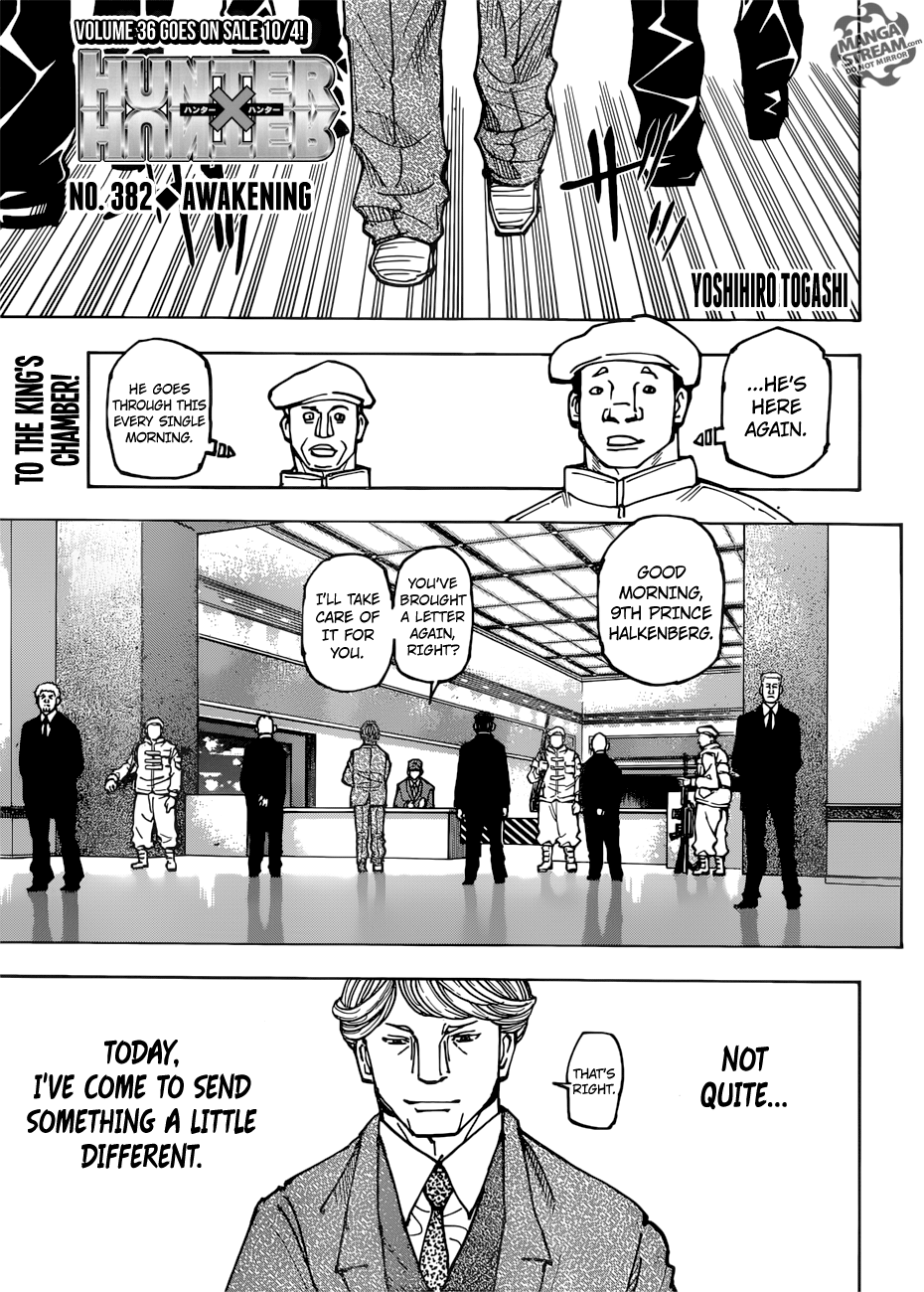 Hunter x Hunter Chapter 382