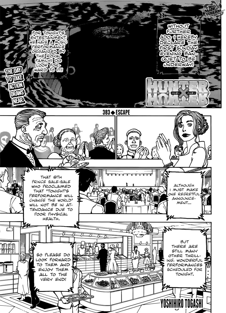 Hunter x Hunter Chapter 383