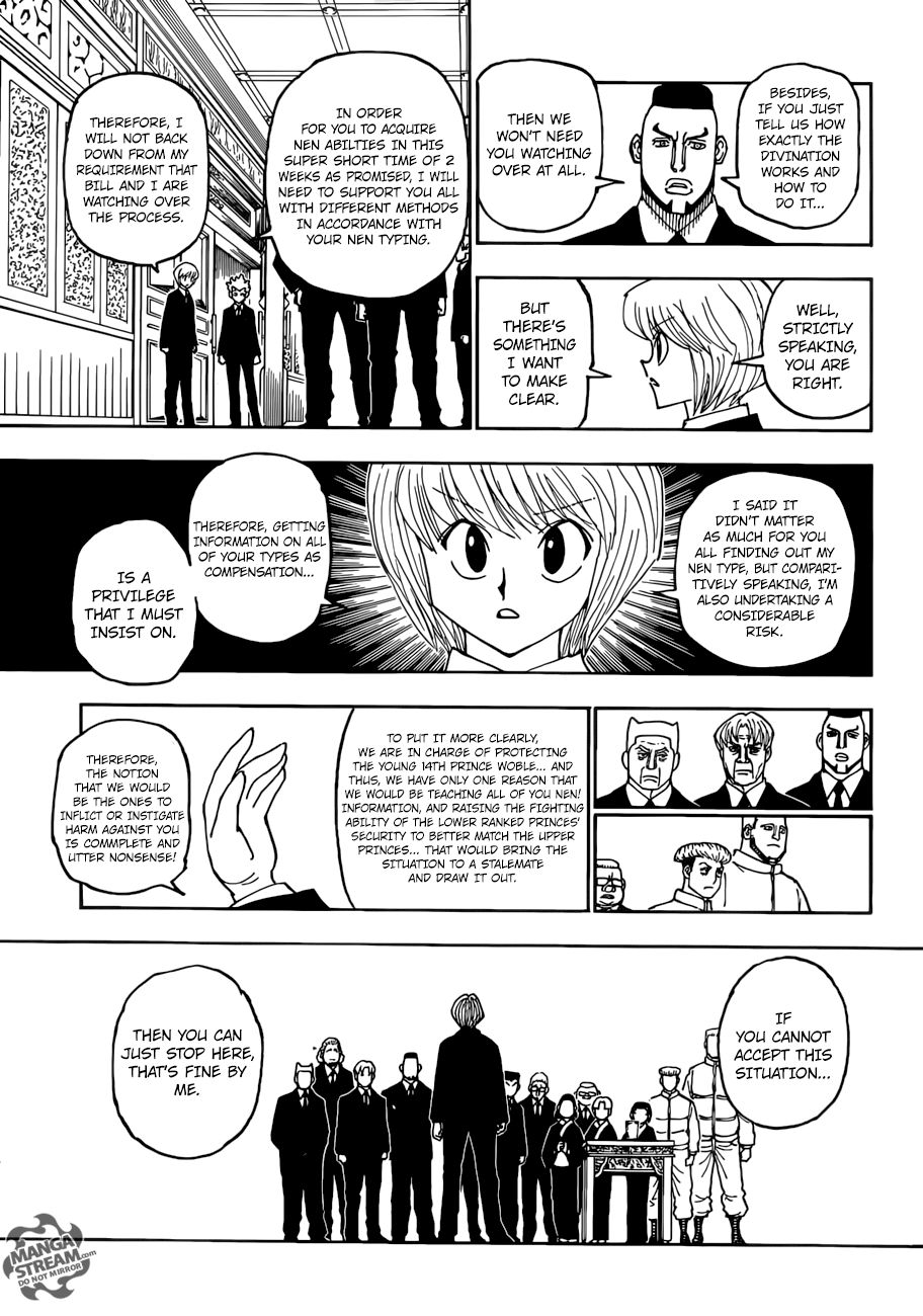 Hunter x Hunter Chapter 386