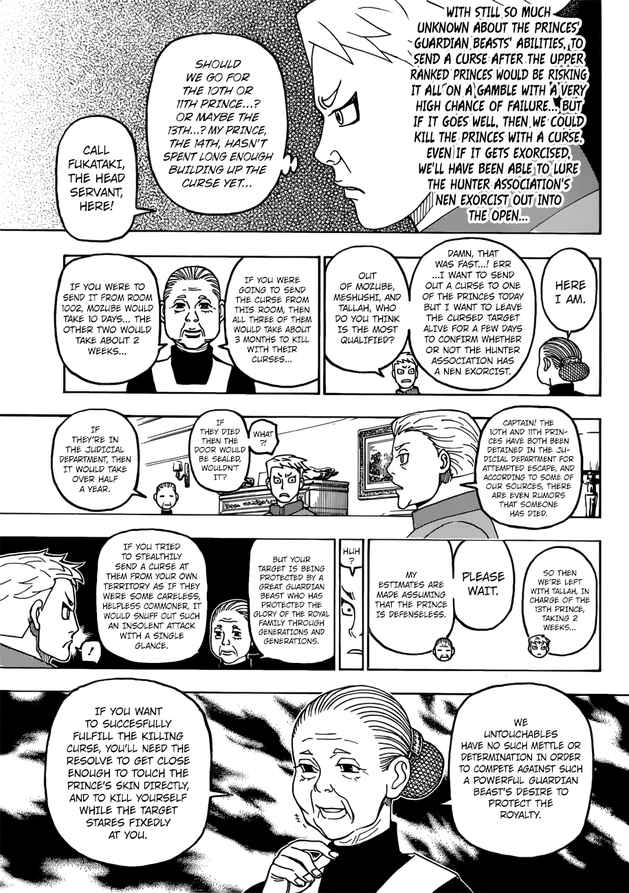 Hunter x Hunter Chapter 389