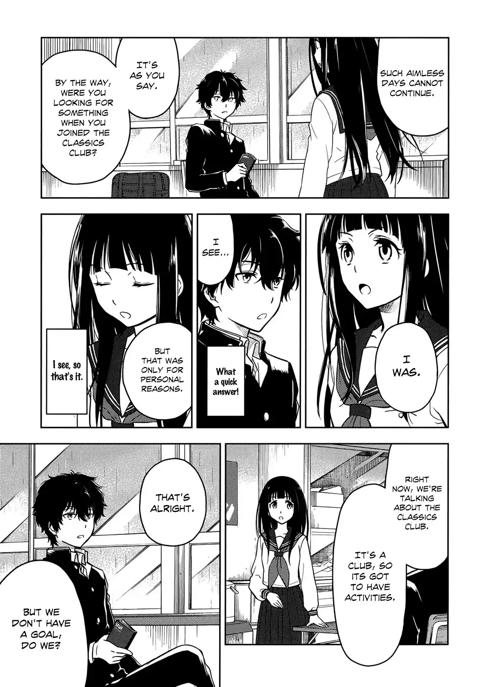 Hyouka Chapter 3 7