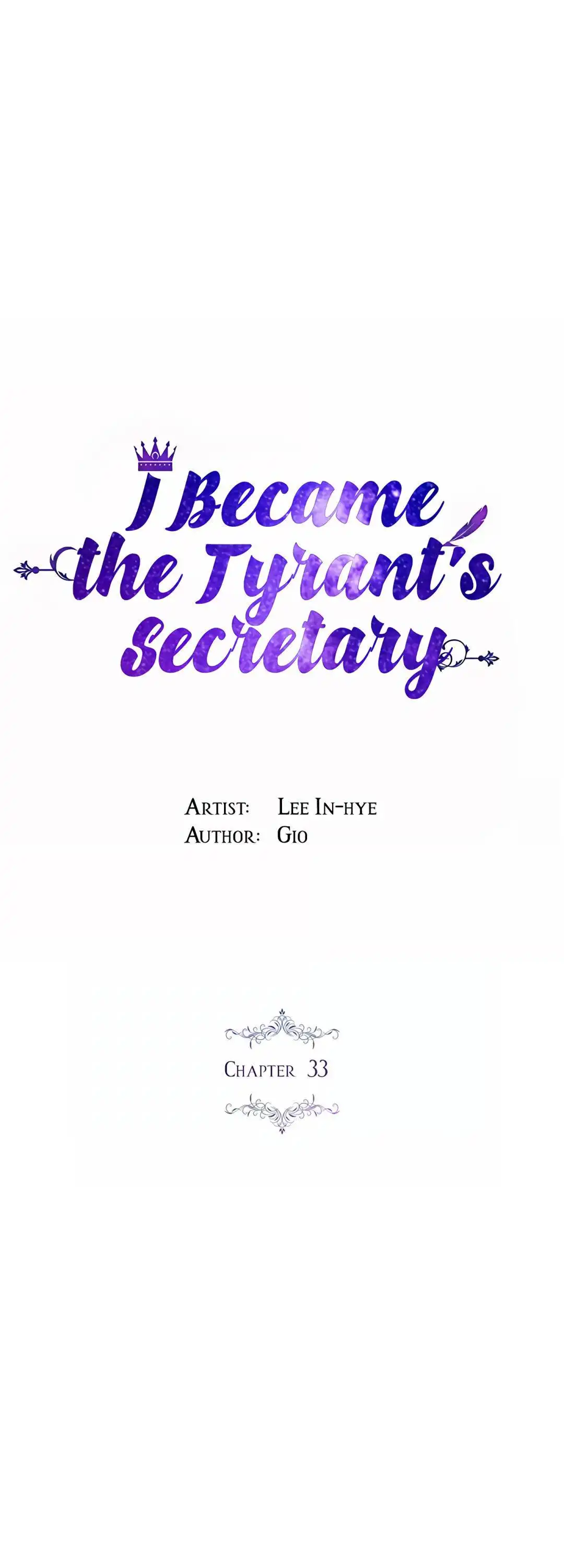 I Became The Tyrant'S Secretary Chapter 33