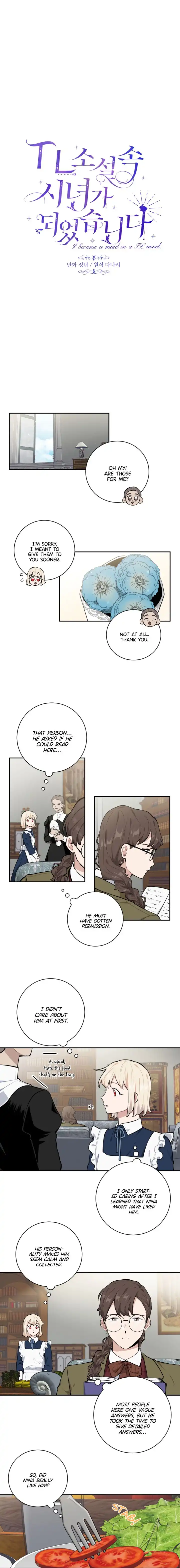 I Became a Maid in a TL Novel Chapter 23